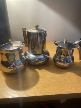 Lot Of 3 Vintage Italian Coffee Espresso Maker ‘Amore’ ‘Principessa Lavazza’